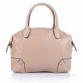 Khaki Leather Handbag in Shoulder Bag, Sized 32 x 15 x 23cm